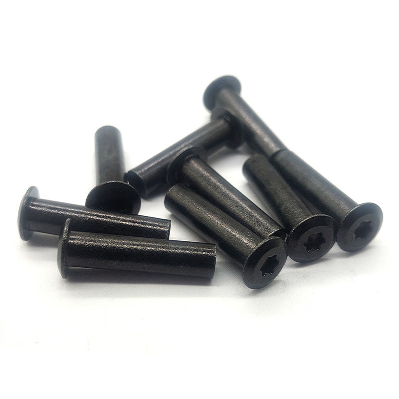 DIN 660 Round Head Steel Rivets Black Mushroom Head Rivet High Precision