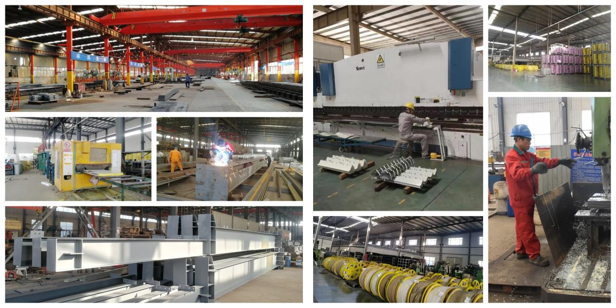 Portal Frame Prefab Pre Assembled Steel Workshop Building Storage Garage Hot Rolled Section Construction