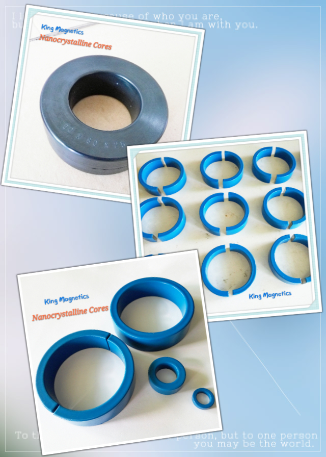 King Magnetics EMI common mode filters used amorphous and nanocrystalline cores KMN161008