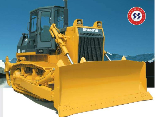 320HP 11.24CBM Dozer Shantui Bulldozer SD32 With Cummins Engine and Big Bulldozer, Hydraulics Blade and Ripper