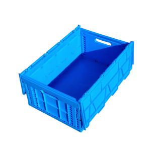 plastic collapsible crate plastic stackable crates folding boxs with lids
