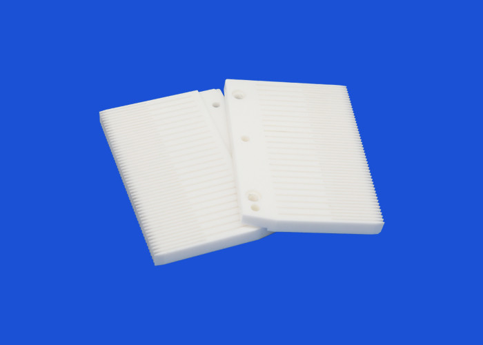 Customized White Industrial 95% Alumina Ceramic Parts High Corrosion Resistance