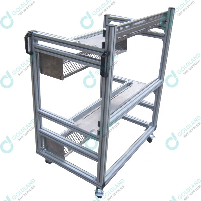 FUJI NXT Series Aluminum Alloy Rolling SMT Feeder Carts