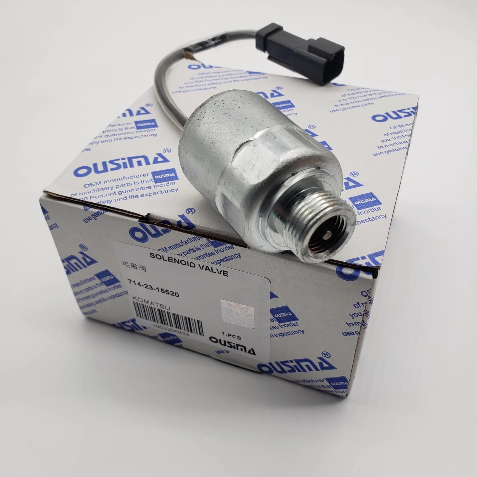 714-23-15520 Solenoid Valve Komatsu D65 D155A-6 D275A-5R