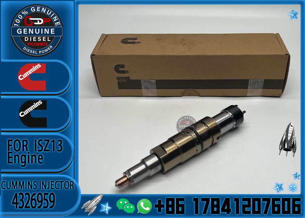 Original new Diesel Fuel Injector 4955080 2872544 For Cummin ISZ13 QSZ13 Engine Parts 4326959