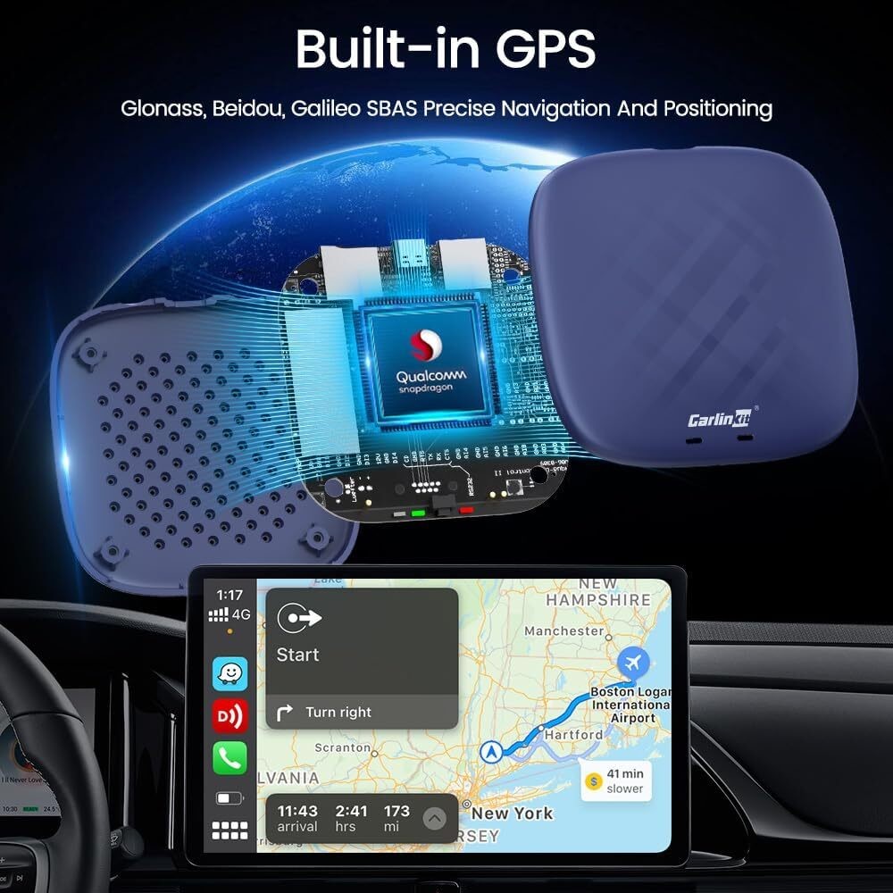 Wired to Wireless Adapter Carplay Tbox S Model Cpc200 8G + 128G Carplay Ai Box Carlink CarPlay Tv Box