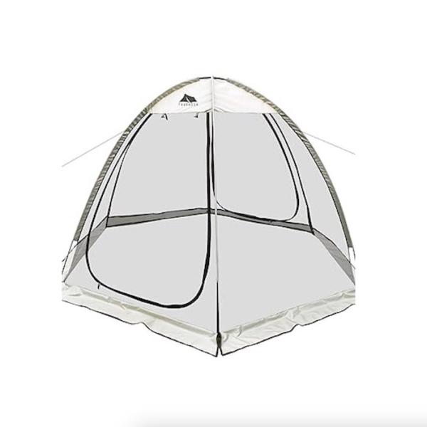 5.25*4.27*5.9FT Outdoor Waterproof Polyester Black Transparent PVC Pop Up Sports