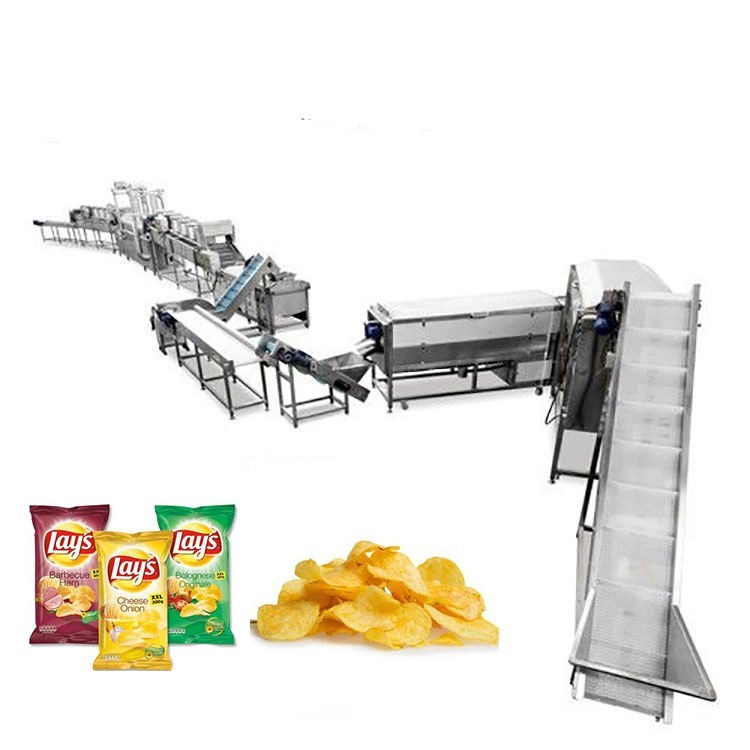 Semi Automatic Potato Chips Machine Frozen French Fries Making Machine