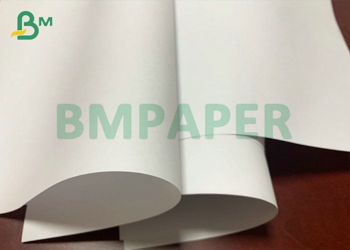 50gsm 53gsm Offset Printing White Bond Paper Novel Inner Pages 60.5cm Roll 