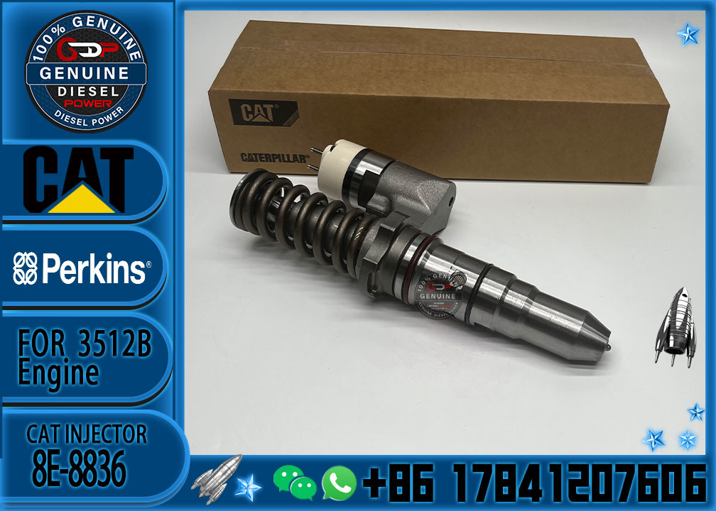 Diesel Engine Parts 8E8836 High Pressure Common Rail Fuel Injector 8E-8836 for Caterpillar 3512B Engine