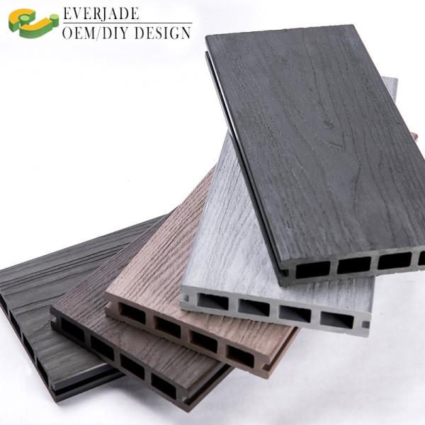 Solid Core Composite Decking Boards with Long Lifespan and Online Technical