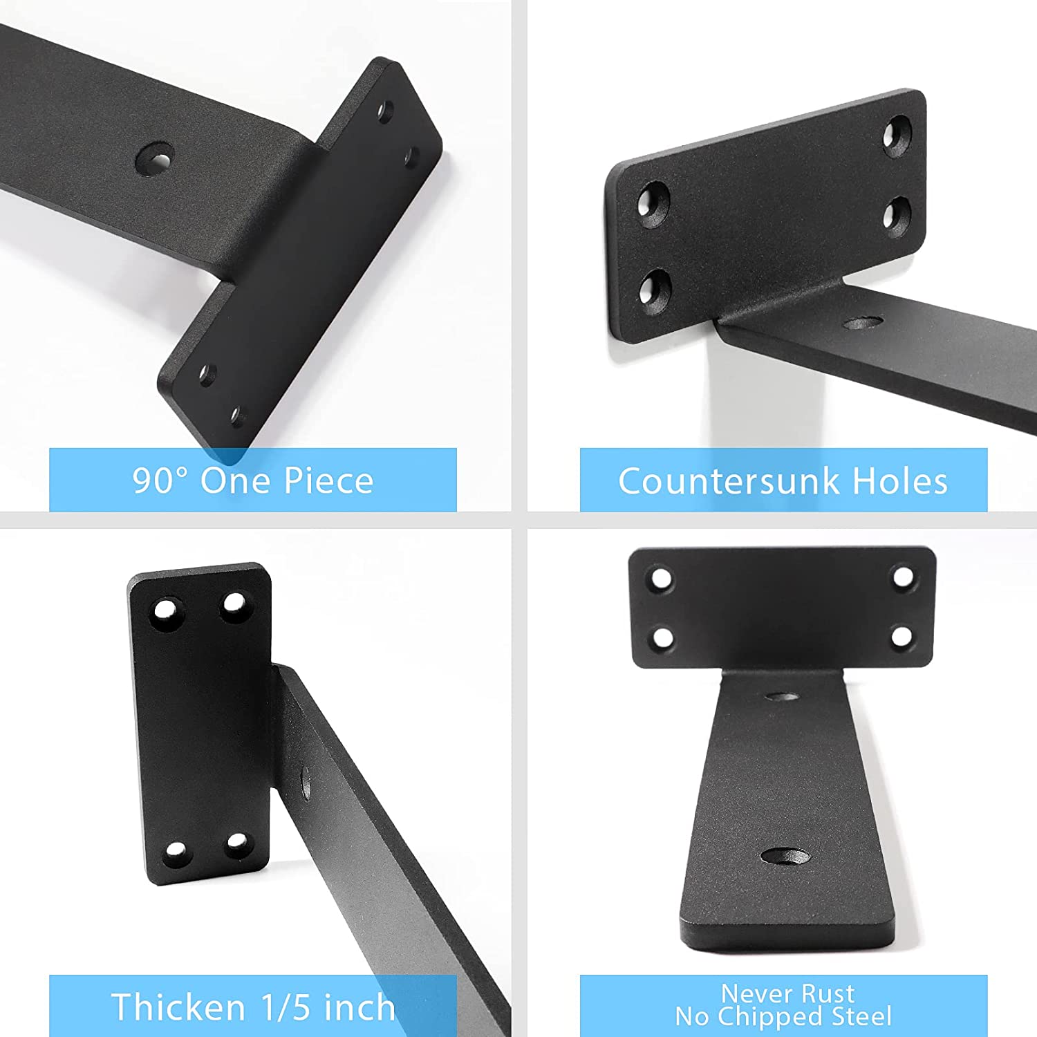 15-25 Work Days Lead Time Heavy Duty Industrial Shelf Bracket for Customizable Shelves