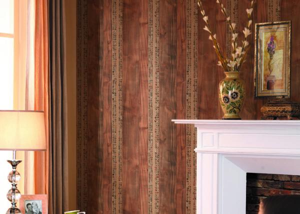 Waterproof European Style Wallpaper Home Decor For Living Room , Cobblestone /