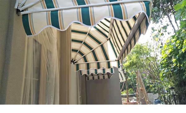 Aluminium Dutch French Style Awnings Retractable Window Awning