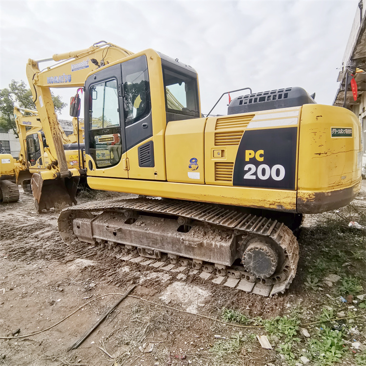 2019 Komatsu PC200 Crawler Excavator with EPA Certificate and 0.8 m3 Bucket Capacity