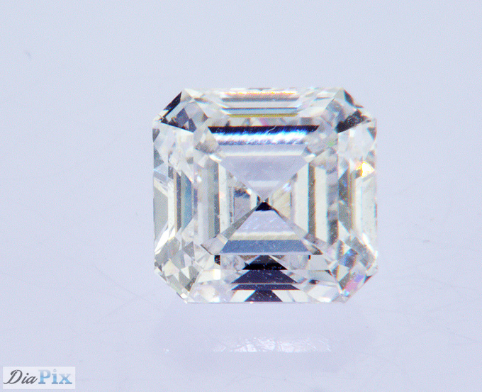 2CT Good Quality Lab Grown CVD White Loose Diamonds Asscher Shape IGI Certified