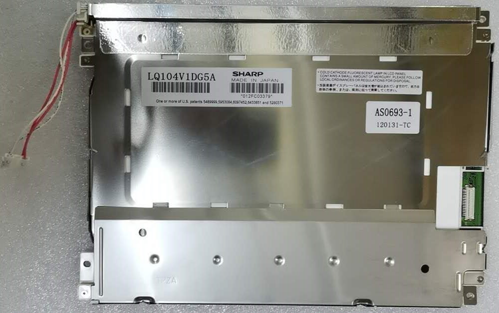 10.4" LCM 640×480RGB 350cd/m² LQ104V1DG5A Sharp TFT LCD Display