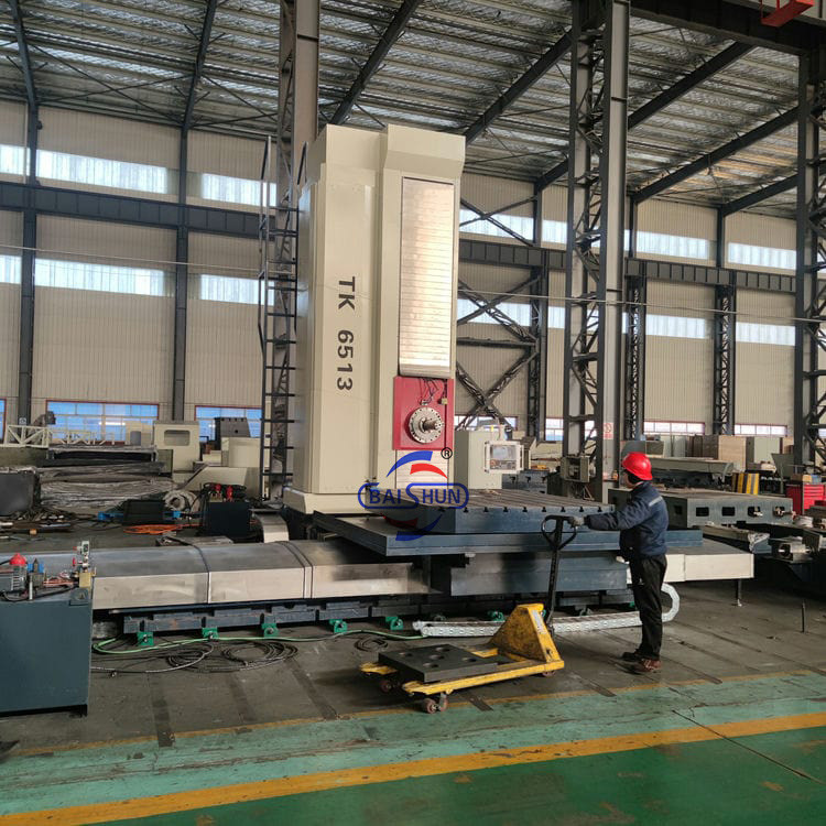 Metal Processing Cnc Horizontal Boring And Milling Machine Large Torque High Efficiency