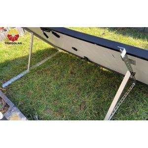 Solar Module Applicable Adjustable PV Triangle Brackets for Open Field