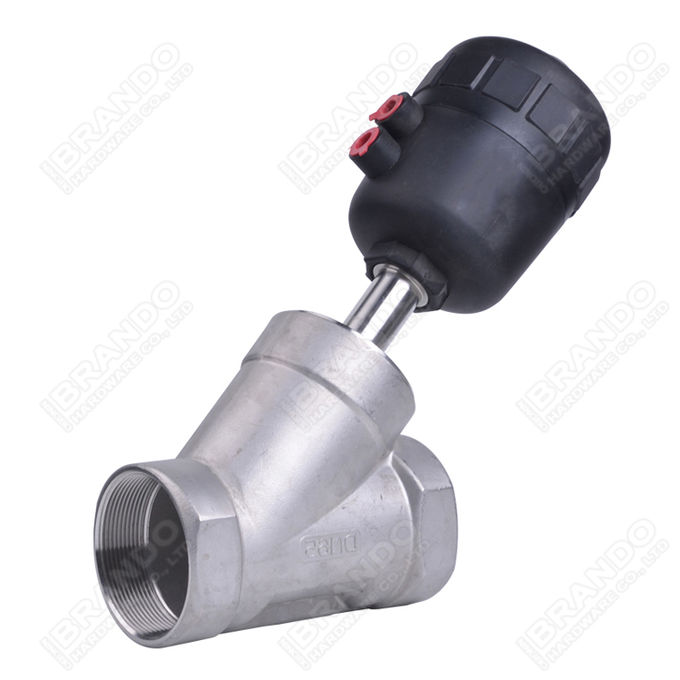 Pneumatic Angle Seat Valve 0