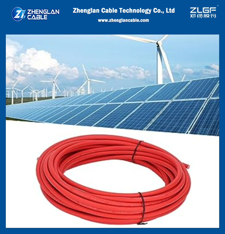 6mm 4mm² PV UV Resistance Solar Cable 10awg Copper Conductor