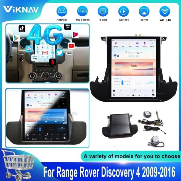10.4 Inch Car radio For 2009--2016 Range Rover Discovery 4 GPS Navigation