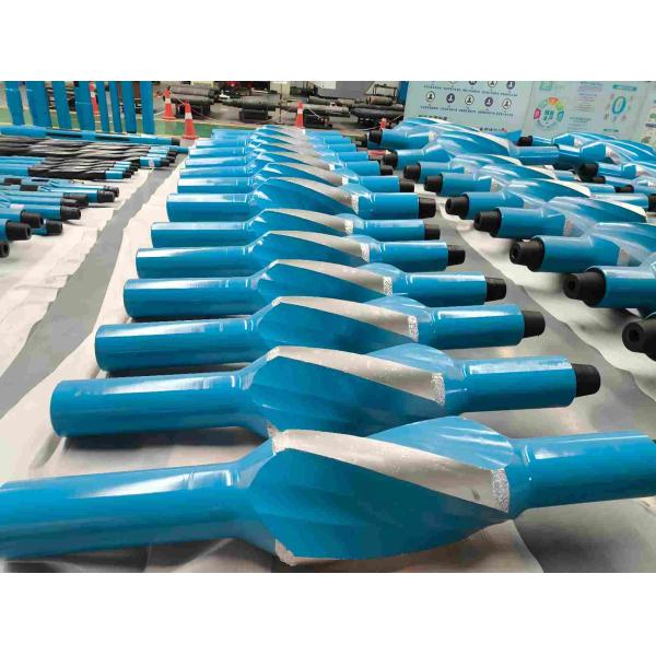 22" Spiral Welded blade stabilizer, 11" OD body with 7-5/8” Reg. box down and 7