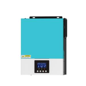 Home RV Hotel Use PV Solar Inverter 1.5KW LCD+LED Display MPPT With Battery