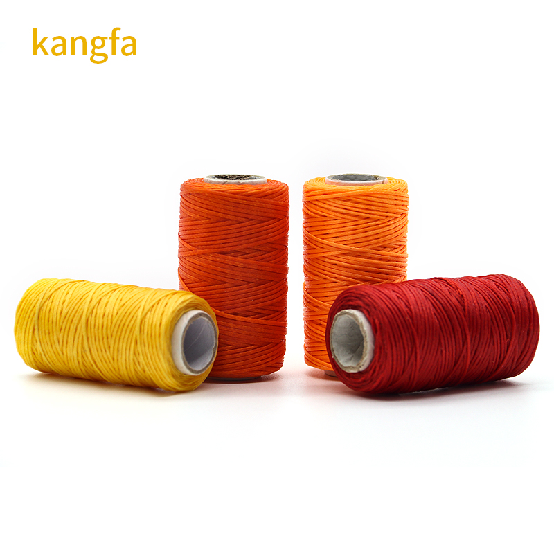 Small Roll 150d 0.8mm 30meters Spun Wax Thread for Hand-woven Bags and Bracelets