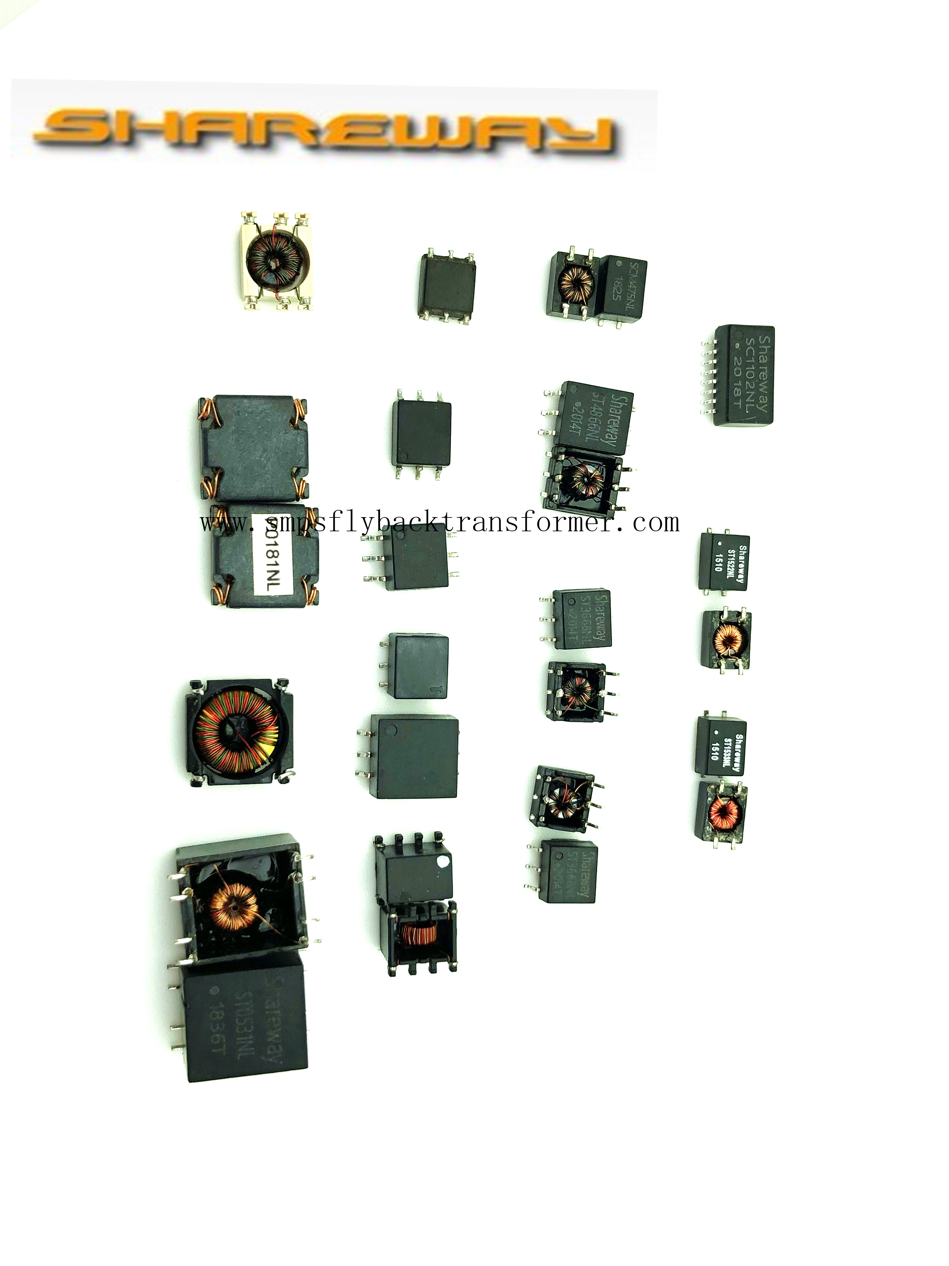 SMPS Transformer, 30W 14 Pin SMD PoE Transformer , Direct Alternative To ETH1-230L Poe Power Over Ethernet