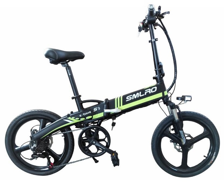 Lightweight 20 Inch Electric Bike 48V 350W Folding Type CE Certification