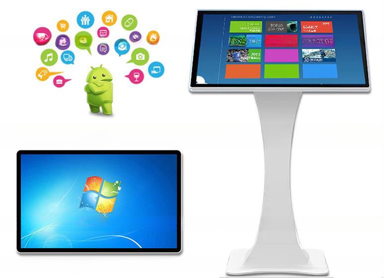 43 Inch Industrial Touch Screen Computer Kiosk 3840x2160 Support UHD 4K
