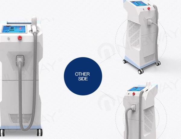 808nm Diode Laser Hair Removal Machine with 1800W,70J/c㎡ output power,400ms
