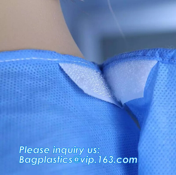 Children Patient Gown/Surgical Gown With Short Sleeve, Disposable Nonwoven Surgical Gown For Medical/Hospital nurse doc