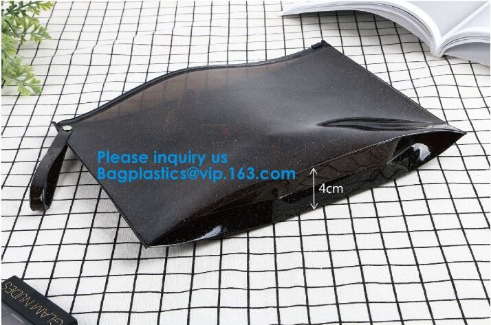 Frosted Plastic PVC Slider Zipper Bag,Pvc Food Grade Plastic PE Slider Zipper Bag For Frest Fruit Suit Packing Bagease
