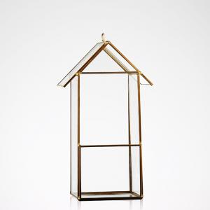  House Shaped Geometric Succulent Terrarium , Jewelry Holder Air Plant Container Manufactures