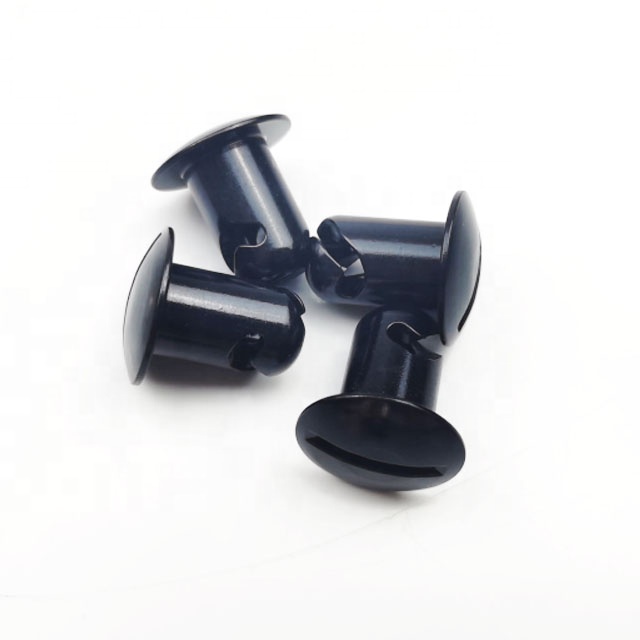 Universal 7/16"x.600" Black Quarter Turn Dzus Stud Aluminum Fastener Standard OE NO. for Universal Fitment and Durability