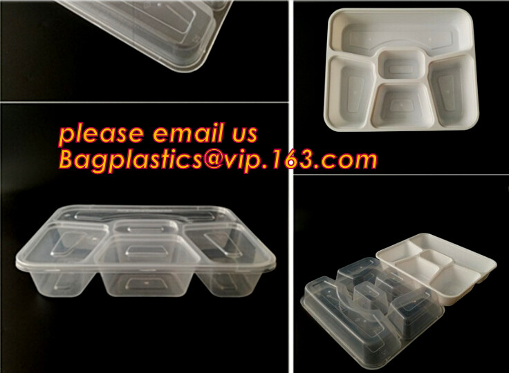Meal Prep Containers Free Sample Bento Lunch Box Biodegradable Food Container Plastic Wheat Straw Lunch Box bagplastics