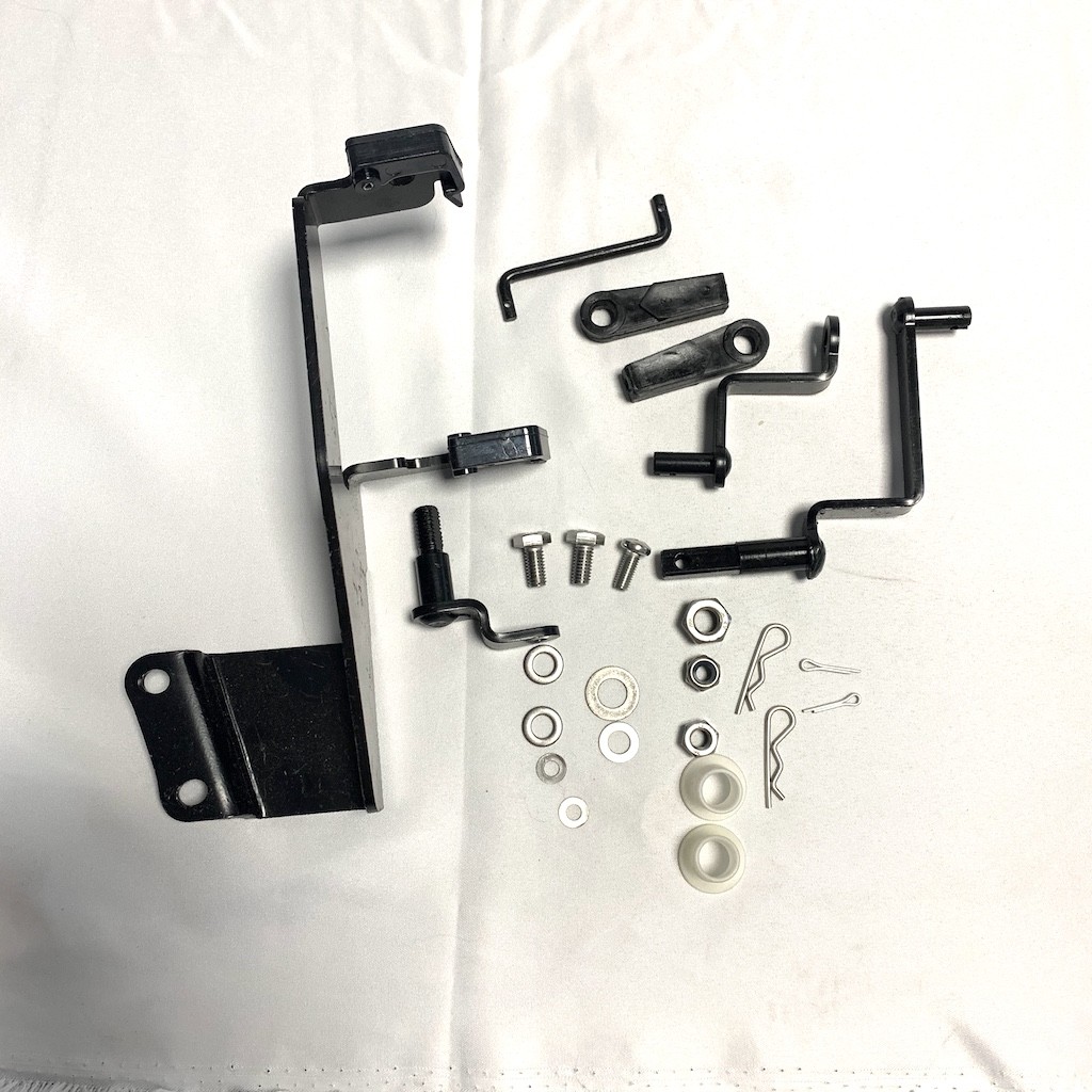 20hp 7 pin Polished Remote Outboard Boat Engine Controls For 2 Stroke