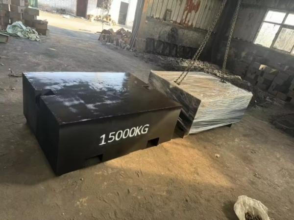 15000kg Cast Iron Weighing Plate Corrosion Resistant For Large Scale Measuring &