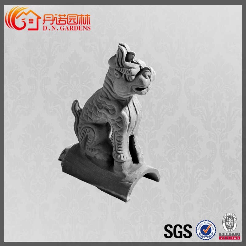 Gateway Chinese Roof Decoration Mosque Gazebo Unglazed Dragon Roof Finial