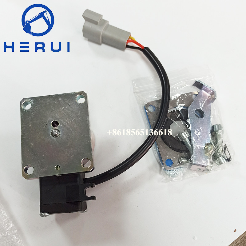 03938010 01660911 Solenoid Valve For 3L31C H15SXL H12SXL H12SX H12SDXH 18SXL H16TPX Diesel Stop Solenoid 12V/24V