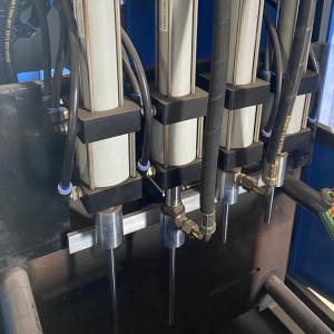 DELTA PLC Semi Auto Small Plastic Pet Drink Water Juice Bottle Jar Maker Stretch