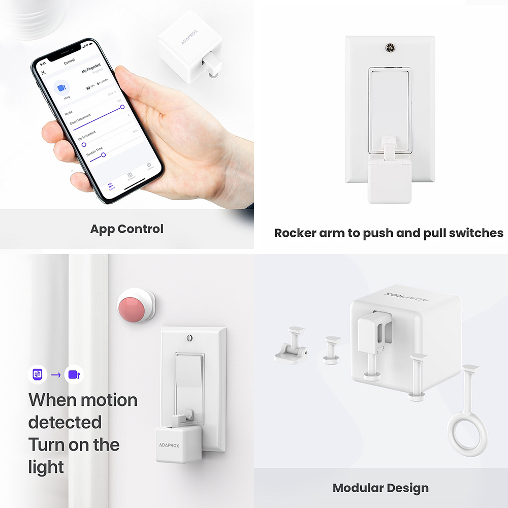 Tuya Switchbot Fingerbot LED Light Spare Parts With Alexa Google Home