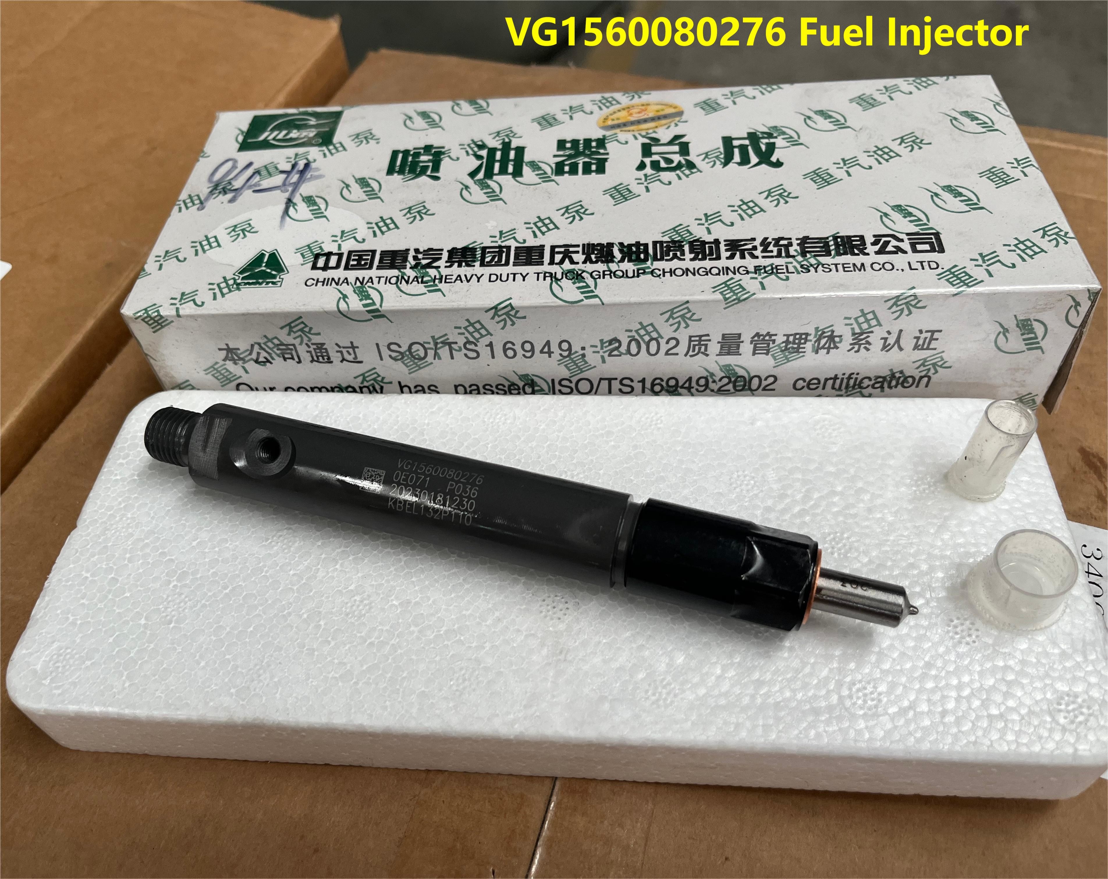 VG1560080276 Fuel Injector HOWO Truck Parts