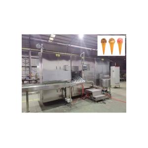 Chocolate Filled Wafer Cone Making Line Customized Ice Cream Cones for Your