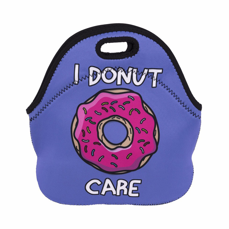 Manufacturers sell cartoon lunch bags across the border, convenient to store and travel