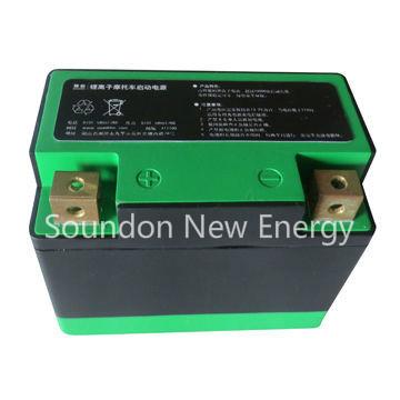 20C Electric Motorycle Starter Lifepo4 Lithium Battery 12V 7Ah 120×64×105 mm