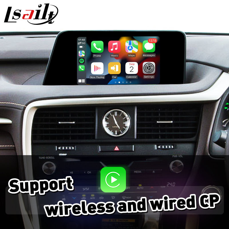 Car Integration Carplay Interface for Lexus RX200T RX350 RX300 RX Mouse Control 2016-2019