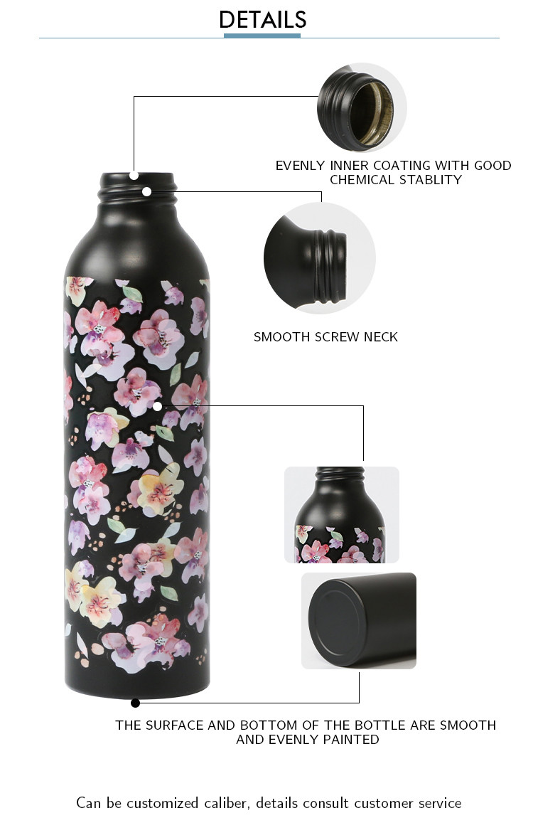 Empty 10ml 30ml 50ml 100ml 150ml Aluminum Cosmetic Bottles